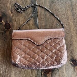 Morris Moscowitz Vintage Quilted Leather Shoulder Bag